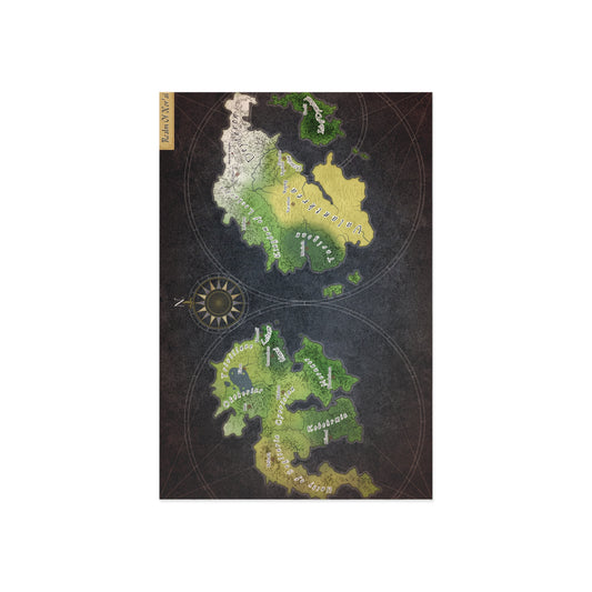 Mini Map Of Nor'ai (Whence It Came Variant)