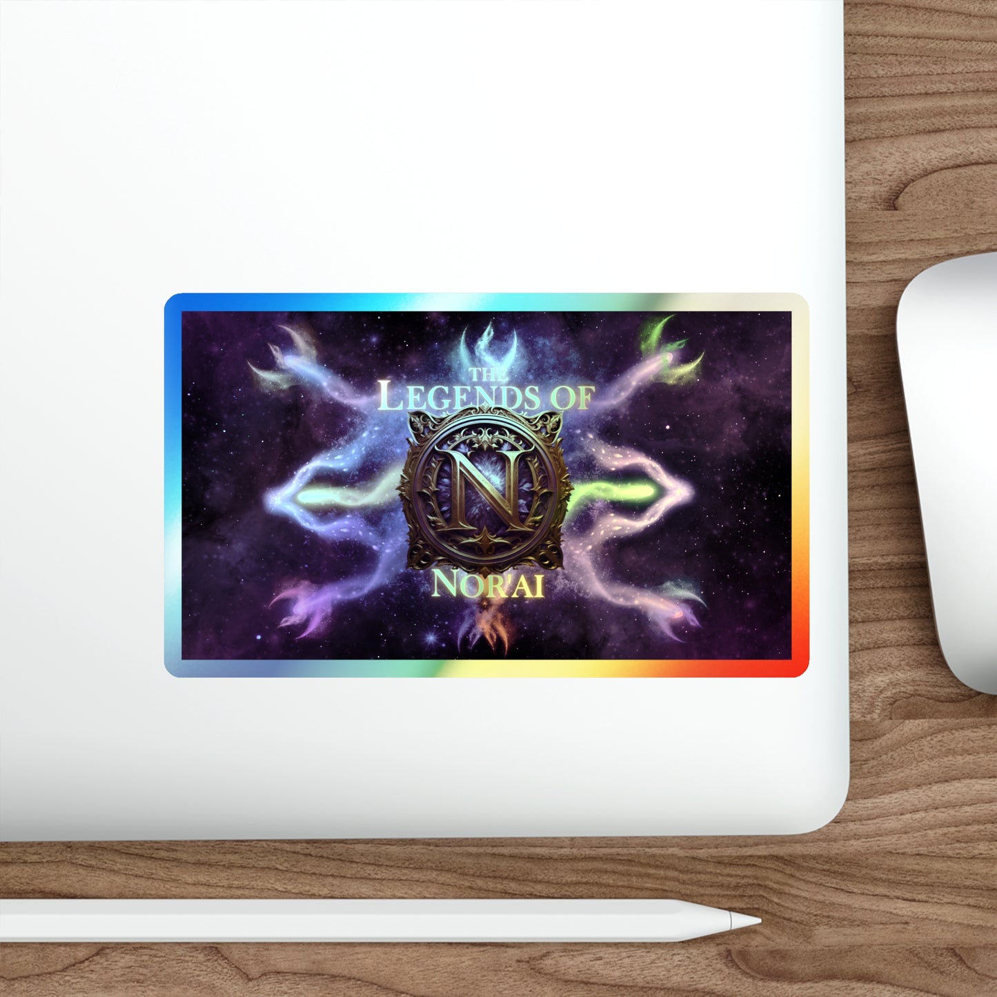 The Legends Of Nor'ai Holographic Stickers