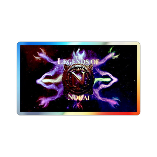 The Legends Of Nor'ai Holographic Stickers